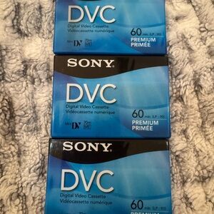 Sony Premium DVC Cassettes - Blue